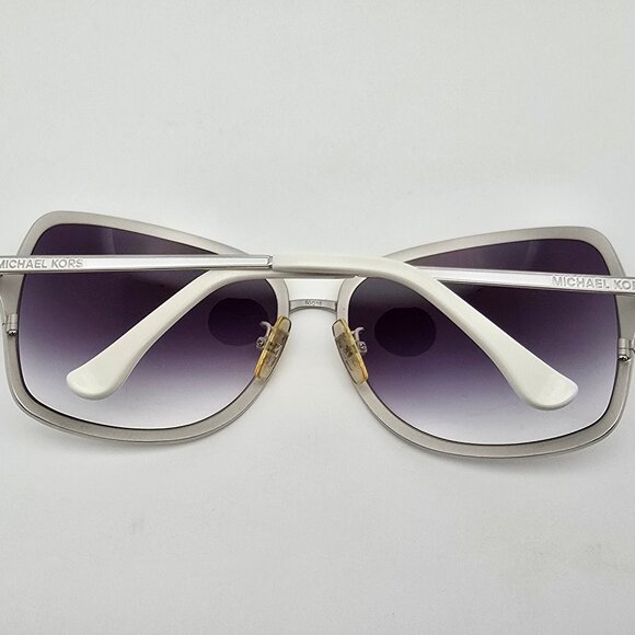Michael Kors Tenerife M6003S 105 White Frame Purple Gradient Lens Sunglasses main image 4
